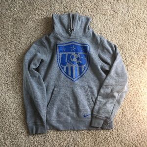 Small Nike US soccer hoodie.